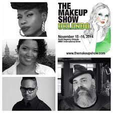Danessa Myricks, Orlando Santiago, James Vincent (Photo Credit: The Makeup SHow)